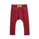 thumbnail image 1 of Odeerbi 0-4 Años Niños Niñas Pantalones de Pijama de Algodón Pantalones Térmicos de Punto Elástico Pantalones Largos Para Dormir Invierno Color Sólido Leggings, 1 of 4