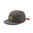 thumbnail image 2 of Men Women Short Brim Flat Brim Adjustable Cap, Japanese Streetwear 5 Panel Baseball Cap, Quick Dry Polyester Structured Snapback Hat for Street Outfits, Lightweight Flat Brim Dad Hat Grey, 2 of 8