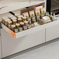 thumbnail image 3 of Expandable Cabinet Organizer with Adhesive, Pull Out Drawer for Kitchen, Pantry and Bathroom Storage, 3 of 7