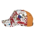 thumbnail image 5 of Fotbe Colorful Mushrooms (2) Baseball Cap, Colorful Mushrooms (2) Print Dad Hat,Outdoor Hat,Adjustable Sports Cap, Perfect For Activities, 5 of 9