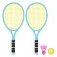 thumbnail image 1 of 1 Set Fitness Tennis Racket With Net Bag Parent-child Sports Game Toys For Children Playing Game Outdoor (random Color), 1 of 3