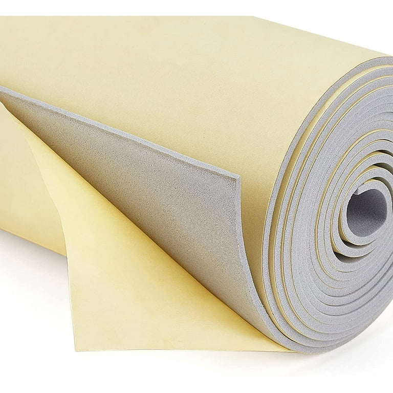 2mm Gray Self-Adhesive EVA Foam Roll Sticky Sheets for Scrapbooking Crafts  and Upholstery