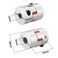 thumbnail image 2 of Shaft Coupling 12mm to 15mm Bore L55xD40 Flexible Coupler Joint for Servo Motor, 2 of 4