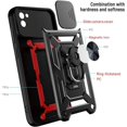thumbnail image 2 of Case for Samsung Galaxy A03 with Slide Camera Cover,Military Grade Heavy Duty Protection Phone Case Cover with Magnetic Ring Kickstand for Samsung Galaxy A03 SJ Rose Gold, 2 of 9