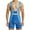 Blue, variant on Men Wrestling Singlets Athletic Supporters Bodysuits Slim Fit Sports Active Jumpsuits Leotard One Piece