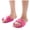 Hot Pink, variant on Yoga Slippers with Arch Support for Plantar Fasciitis Fitness Toe Separator Slippers Half-Sole Shoes