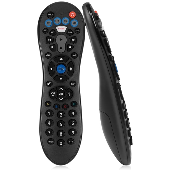 Universal replacement remote control for Samsung/LG/Vizio/Hisense/TCL/Philips/Insignia/Sharp/Panasonic/JVC/Toshiba/Element/Sanyo TV and Other Brand Smart TVs,Streaming Players,DVD,Blu ray Player