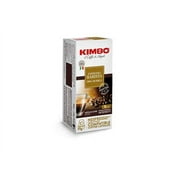 Kimbo Espresso Barista 100% Arabica Coffee Capsules - Single Serve Compatible - Blended and Roasted in Italy - Medium to Dark Roast - 10 Count