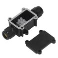 thumbnail image 3 of Electrical Junction Box, Electrical Enclosure 3 Way Corrosion Resistance Easy Installation  for Christmas Lights, 3 of 8