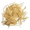 thumbnail image 1 of Curved Long Tube Beads, DIY Materials Curved Noodle Tube Beads  For DIY Crafts For Jewelry Making Gold, 1 of 8