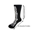 thumbnail image 4 of Miaoju Mens Women Halloween Socks Pack of 5 Crew Socks for Men Women Teenagers Soft Breathable Work Sports, 4 of 8