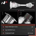 thumbnail image 2 of A-Premium CV Axle Shaft Assembly Compatible with Infiniti QX56 2004-2010 Nissan Armada 2005-2015 Pathfinder Armada 2004 Titan Front Left or Right, 2 of 8