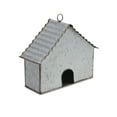 thumbnail image 4 of 12.25" Brown and Gray Outdoor Birdhouse with Top Hanging Loop, 4 of 6