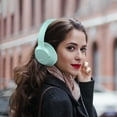 thumbnail image 6 of Bluetooth headphones with up to 40 hours battery, microphone for call, foldable and comfortable, Android and iOs compatible, 6 of 6