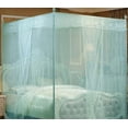 Visland Mosquito Net, 4 Corner Post Bed Canopy, Quick and Easy