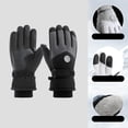thumbnail image 4 of Winter Gloves Women Men Ski Gloves Thermal Warm Windproof Rainproof Cold Proof Ski Riding Warm Gloves Perfect for Cycling Running Hiking Freezer Work and Daily Activities, 4 of 4
