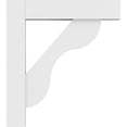 thumbnail image 3 of 3"W x 20"D x 20"H Standard Carmel Architectural Grade PVC Bracket With Block Ends, 3 of 8