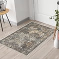 thumbnail image 2 of Keen Home Design Machine Washable Area Rugs with Non-slip Backing, Ideal for Hallway, Living Room, Bedroom, Kitchen and Laundry Room, Vintage Moroccan and Low Pile Rug ( 2' x 3' ), 2 of 9