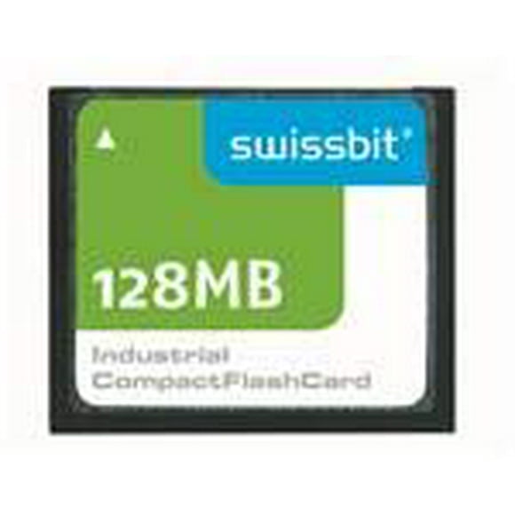 SWISSBIT SFCF0128H1BK1MT-I-MS-553-SMA Memory Cards 128MB IND COMP Flash SLC C300L IND Temp