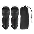 thumbnail image 1 of Rodilleras de estabilización con soporte para muslos, rodilleras protectoras EVA con carcasa de PE para esquiar, andar en motocicleta, color negro YUNYI BRAND  Deportes, 1 of 8