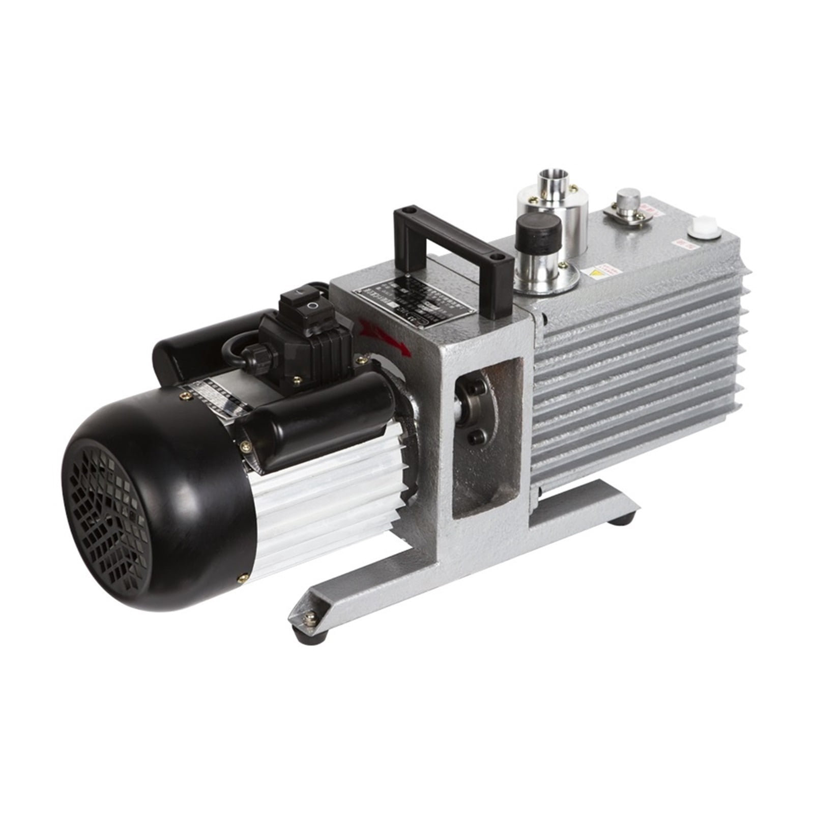 Two Stage Rotary Vane Vacuum Pump Laboratory Small Air Pump Industrial Air Conditioning Vacuum Pumping