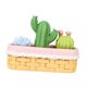 thumbnail image 4 of Adorno de cesta de flores DYNWAVEMX planta en maceta flores artificiales escultura de maceta jardín interior Estilo A, 4 of 8