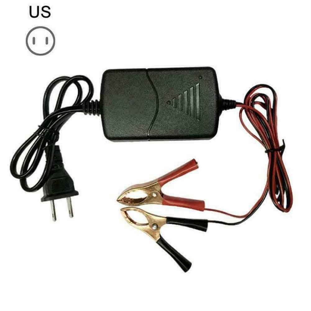 12V Fast  Battery Charger Maintainer Car Plug in Automobile  EU PLUG 3 A 