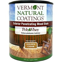 Vermont Natural Coatings PolyWhey Exterior Penetrating Stain Golden Cedar qt