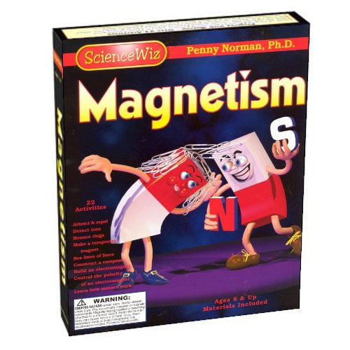 New ScienceWiz Magnetism Kit for 8 Years Old 