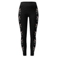 thumbnail image 3 of MKLEKYY Leggings para mujer, mallas estampadas, leggings de control, leggings deportivos de yoga para mujer, leggings de cintura alta 2650, 3 of 3