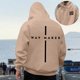 thumbnail image 1 of MHFRRA Sudaderas y Sudaderas para Hombre, Jersey de Manga Larga con Estampado para Uso Casual, Actividades Al Aire Libre y Comodidad En El Hogar Marrón, 1 of 6