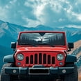 thumbnail image 3 of Yuyamidu Deer Windshield Sun Shade for Jeep Wrangler JL JLU & Gladiator, Camo Hunting Front Window Sun Visor Blocks UV Rays Foldable Sunshade, 3 of 7