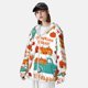 thumbnail image 3 of Balery Fall Pumpkins Sudadera ligera de manga larga con capucha y protección solar UPF 50+ para hombre y mujer, ideal para pesca y running-3X-Large, 3 of 7