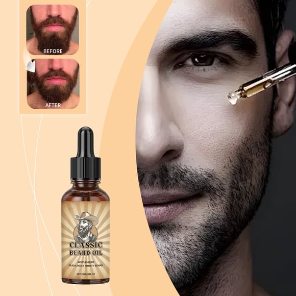 Pisexur Belleza Maquillaje Aceite para el cuidado de la barba, suave para el cuidado diario de la barba masculina, 30 mlpara mujeres y hombres