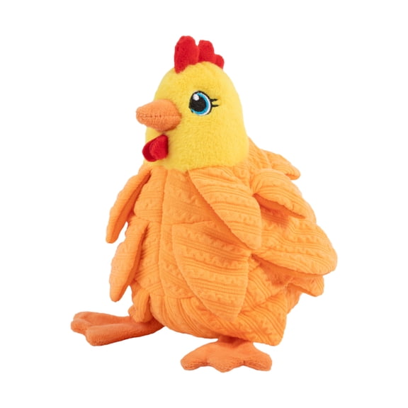 KONG® Layerz Forage Crackle and Squeaker Dog Toy, Hen, Medium