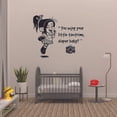 thumbnail image 2 of You Enjoy Your Little Tantrum Diaper Baby Wreck It Ralph Vanellope Quote Vinyl Wall Art Sticker Wall Decal Decoration Home Room Wall Boys Girls Room Playroom Wall Décor Décor Design Size (40x40 inch), 2 of 3