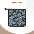 thumbnail image 2 of 2PCS Pot Holders for Kitchen - Heat Resistant Silicone Pot Holders with Hanging Loop, Blue excavator A Non Slip Oven Hot Pads, Potholders for Decor Baking Cooking Kitchen, 2 of 6