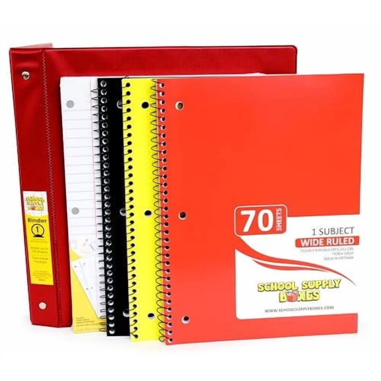 School Supply Boxes, Elementary School Essentials Bundle, 91