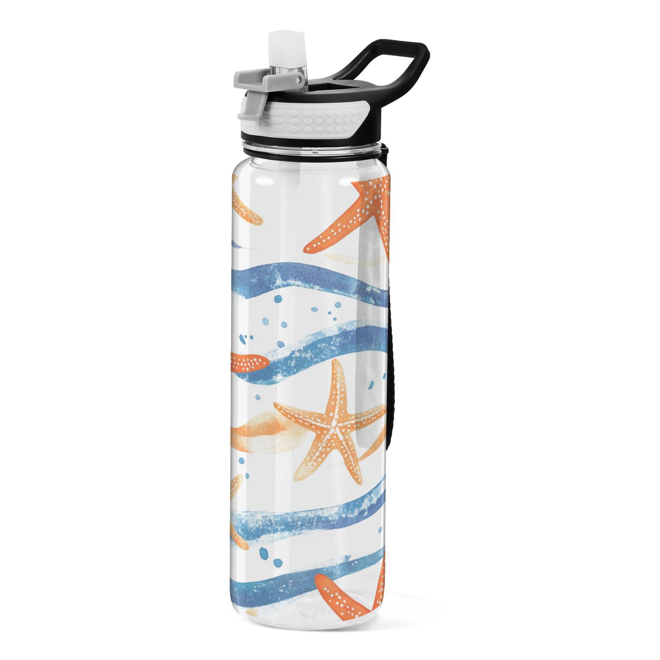 Gourde Enfant Bluey 16 Oz Avec Paille Et Mousqueton – Bouteille Sip Zak! Designs
