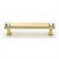 thumbnail image 2 of Alno C213-4-PB Swarovski Crystal 4" Cabinet Crystal Pull Polished Brass, 2 of 2