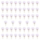 thumbnail image 5 of 50 Uds Abanicos de Papel Macarena Abanicos de Mano de Papel DIY Conjunto B, 5 of 8