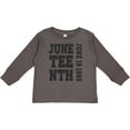 thumbnail image 3 of Inktastic Juneteenth June 19, 1865 Boys or Girls Long Sleeve Toddler T-Shirt, 3 of 5