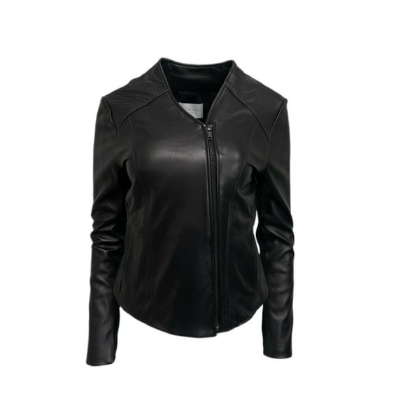 WALTER BAKER Women's Zip Up Kimberley Jacket, Black, Medium