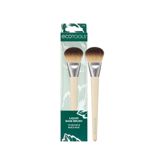 EcoTools Liquid Foundation Brush with Bamboo Handle and Synthetic Bristles