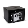 thumbnail image 1 of Caja fuerte Darice con cerradura electrónica de combinación negra, 1 of 7