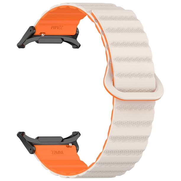 Correa Reloj Deportiva Silicona Magnética para Galaxy Watch 7 Ultra 47 Mm