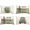 Beige, variant on 12x20 Inch Decorative Throw Pillow Covers Set of 4, Farmhouse Floral Cushion Covers, Home Sweet Home Love Bless Floral Accent Pillow Covers for Sofa Couch Bed Decor, Beige