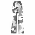 thumbnail image 5 of Blmnix Business Casual Pants for Women Camouflage Pants Palazzo Plus Size Leggings Long Baggy Wide-Leg High Wide Leg Scrub Pants for Women,M, 5 of 5