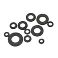 thumbnail image 3 of 500x Metric Size Nylon Flat Washers for Threaded/Bolt-Type Connections Black, 3 of 4