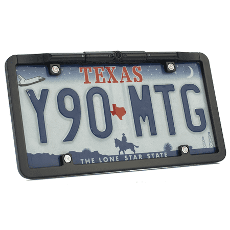 BOYO VTL375HD - Ultra Slim Full-Frame License Plate HD Backup Camera (Black)